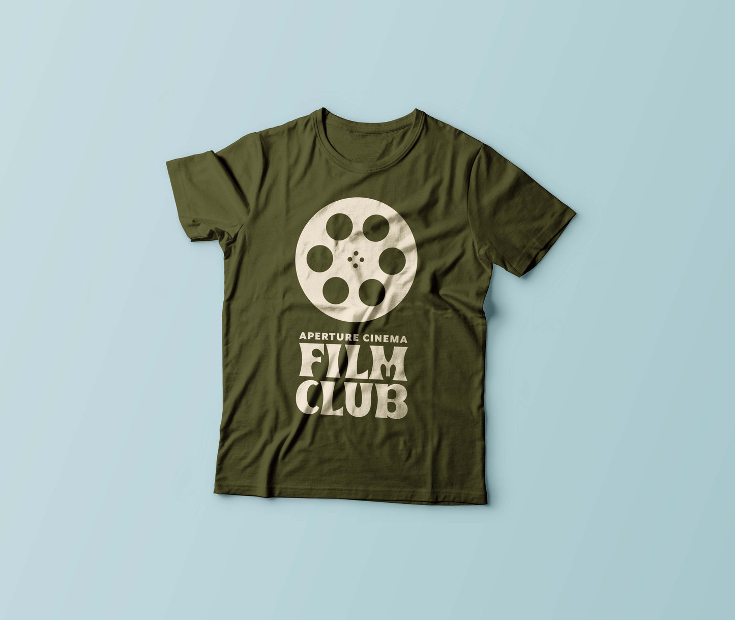 a/ olive short sleeve t-shirt