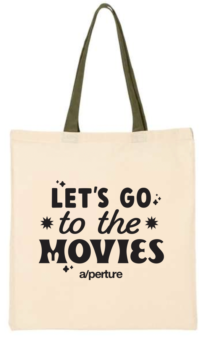 a/ movie tote bag